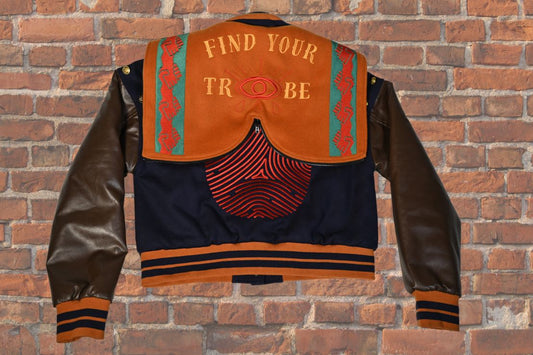 "FIND YOUR TRIBE" Varsity Jacket