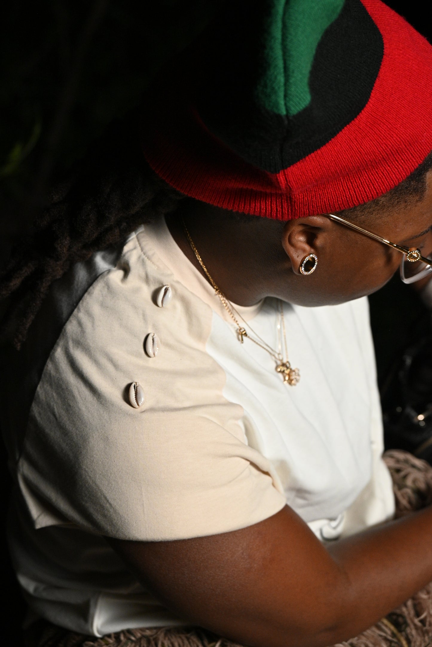 LYFE FORCE PADDED RAGLAN TANK (LIMITED QTY- 1 OF 7 HANDMADE)